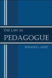 Tapa de The Law as Pedagogue