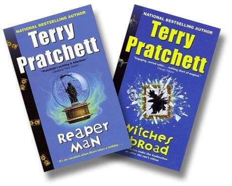 Tapa de Terry Pratchett Discworld Two-Book Set