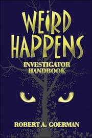 Tapa de WEIRD HAPPENS Investigator Handbook