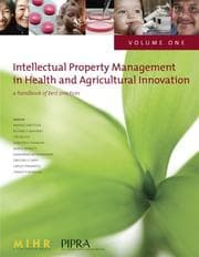 Tapa de Intellectual Property Management in Health and Agricultural Innovation