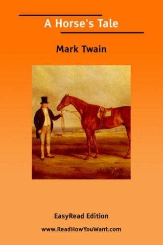 Tapa de A Horse's Tale [EasyRead Edition]