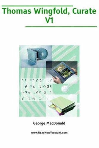 Tapa de Thomas Wingfold, Curate, Volume 1 (Large Print)