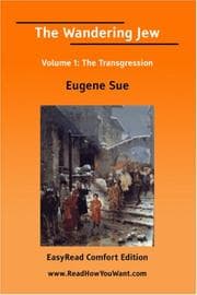 Tapa de The Wandering Jew Volume 1