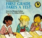 Tapa de First grade takes a test