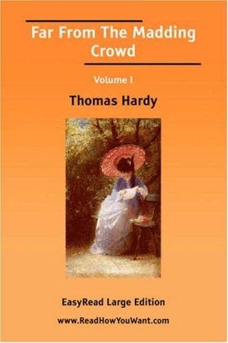 Tapa de Far From The Madding Crowd Volume I [EasyRead Large Edition]