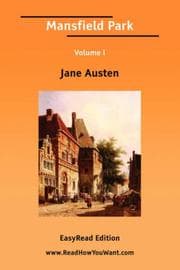 Tapa de Mansfield Park. 1/?