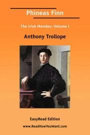 Tapa de Phineas Finn (The Irish Member), Volume I