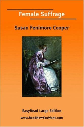 Tapa de Female Suffrage [EasyRead Large Edition]