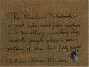 Tapa de The Visitor's Notebook