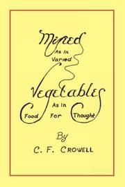 Tapa de MIXED (as in varied) VEGETABLES (as in Food For Thought):