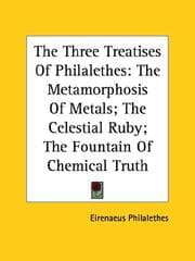 Tapa de The Three Treatises of Philalethes