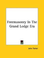 Tapa de Freemasonry in the Grand Lodge Era