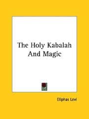 Tapa de The Holy Kabalah and Magic
