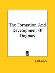 Tapa de The Formation and Development of Dogmas