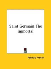 Tapa de Saint Germain the Immortal