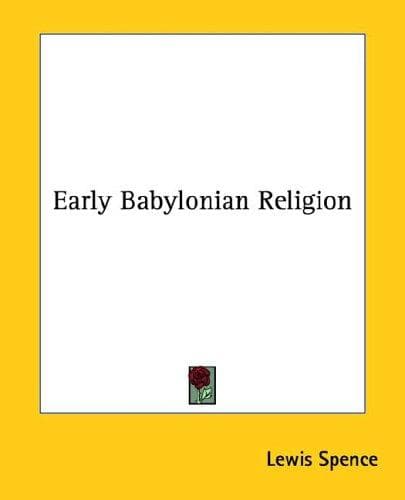 Tapa de Early Babylonian Religion