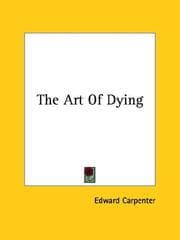 Tapa de The Art of Dying