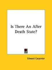 Tapa de Is There an After Death State?