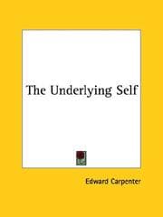 Tapa de The Underlying Self
