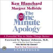 Tapa de The One Minute Apology  CD