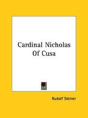 Tapa de Cardinal Nicholas of Cusa