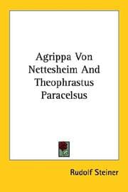 Tapa de Agrippa Von Nettesheim and Theophrastus Paracelsus