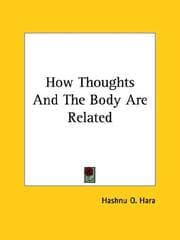 Tapa de How Thoughts and the Body Are Related