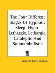 Tapa de The Four Different Stages of Hypnotic Sleep