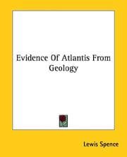 Tapa de Evidence of Atlantis from Geology