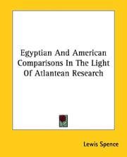 Tapa de Egyptian and American Comparisons in the Light of Atlantean Research