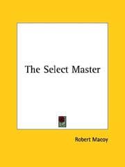 Tapa de The Select Master