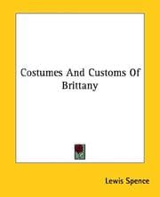 Tapa de Costumes and Customs of Brittany