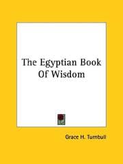 Tapa de The Egyptian Book of Wisdom