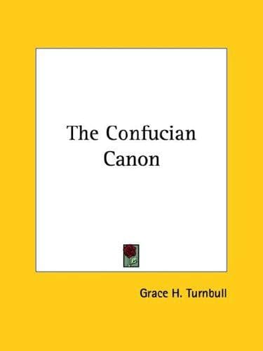 Tapa de The Confucian Canon