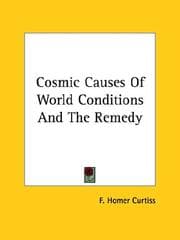 Tapa de Cosmic Causes of World Conditions and the Remedy
