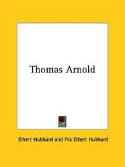 Tapa de Thomas Arnold