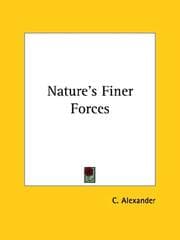 Tapa de Nature's Finer Forces