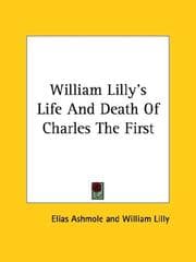 Tapa de William Lilly's Life And Death Of Charles The First