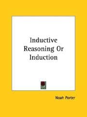Tapa de Inductive Reasoning or Induction