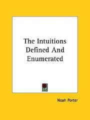 Tapa de The Intuitions Defined and Enumerated