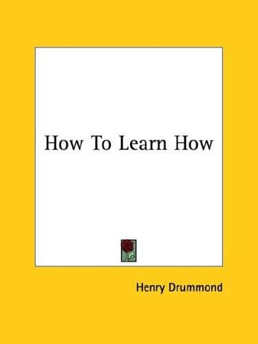 Tapa de How to Learn How