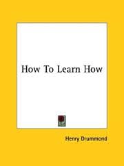 Tapa de How to learn how