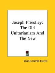 Tapa de Joseph Priestley