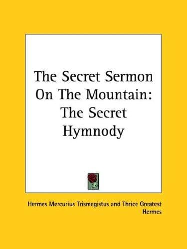 Tapa de The Secret Sermon on the Mountain