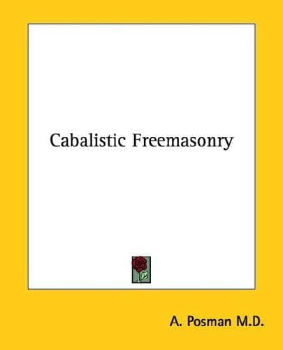 Tapa de Cabalistic Freemasonry