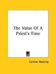 Tapa de The Value Of A Priest's Time