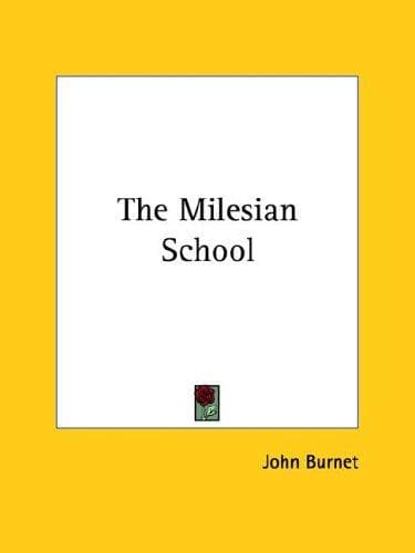 Tapa de The Milesian School