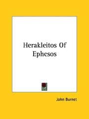 Tapa de Herakleitos of Ephesos