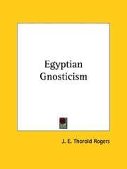 Tapa de Egyptian Gnosticism