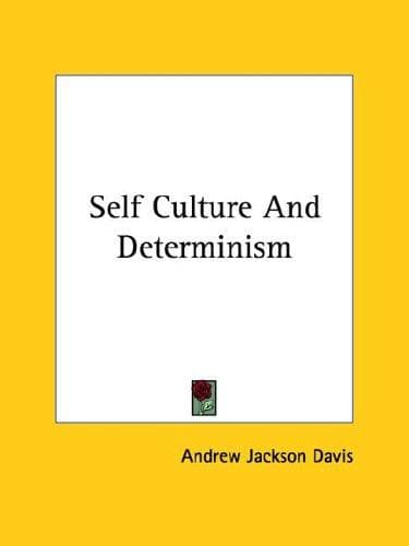 Tapa de Self Culture and Determinism